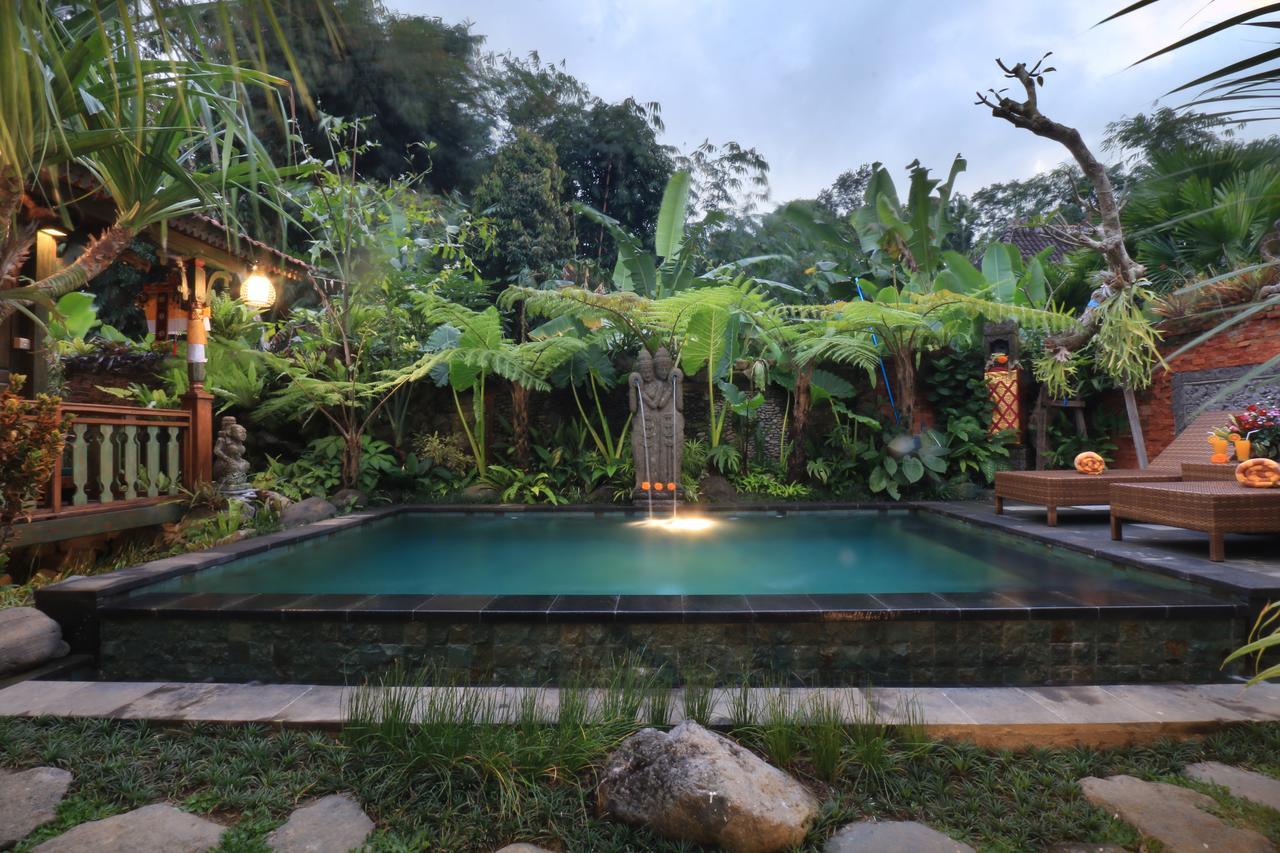 Honeymoon Green Villa Ubud Esterno foto