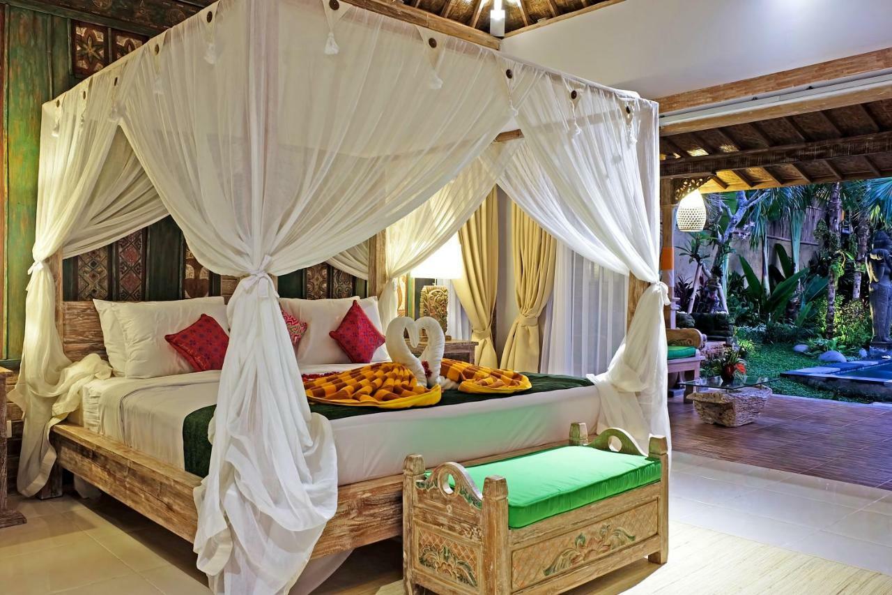 Honeymoon Green Villa Ubud Esterno foto
